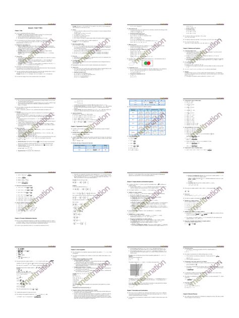 Afbeeldingsresultaten voor All Formulas for Set Class 11 ISC