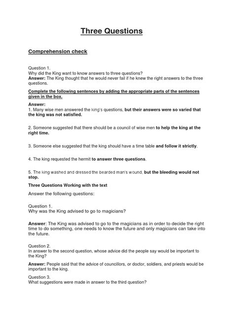 Three Key Questions に対する画像結果