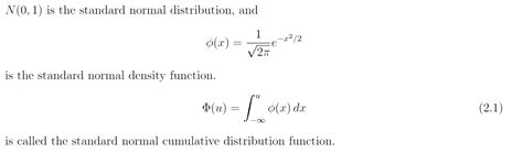 Image result for What Is the Stadnard Normal Density Function