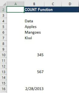 Image result for Excel Number Count Formula