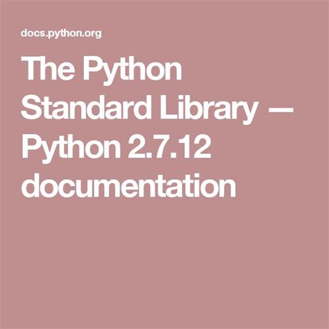 Python Standard に対する画像結果