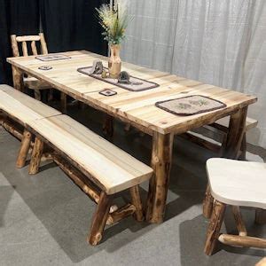 Log Dining Table に対する画像結果