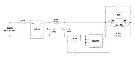 Image result for Circuit Inside an Rijia LED Bulb