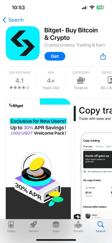 Image result for Bitget Mobile-App Navigation