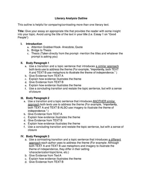 Image result for Title Outline Example