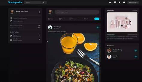 Image result for Red Social HTML/CSS JS