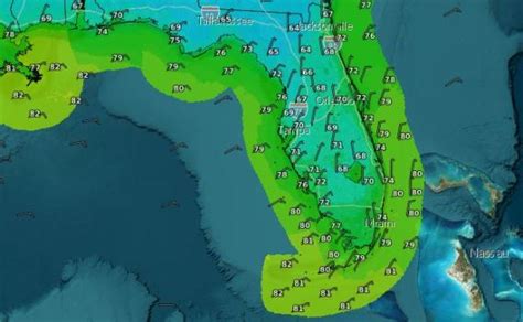 Image result for Florida Weather Map Cold Front