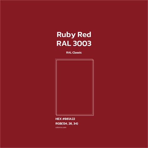Image result for RAL 3003 Ruby Red