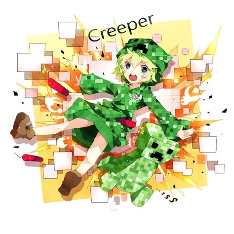 Creeper (Minecraft) Image by irineiji #1142193 - Zerochan Anime Image Board
