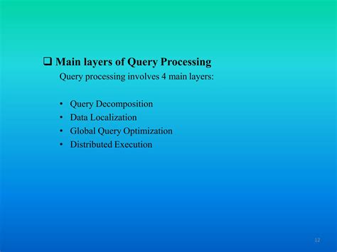 Image result for Query Processing in Distributed Database