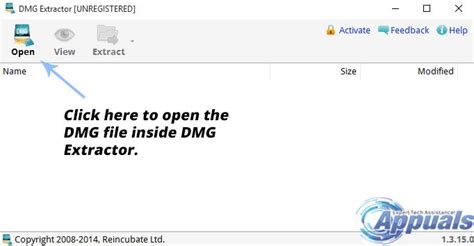 Open DMG File PC に対する画像結果