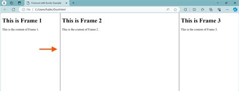 Toradh íomhá ar How to in Frame HTML
