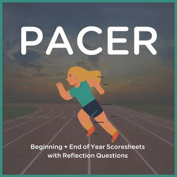 Afbeeldingsresultaten voor Pacer Test Sheet