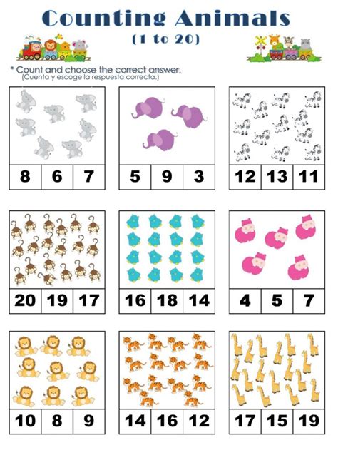 Image result for Identifying Numbers Worksheets