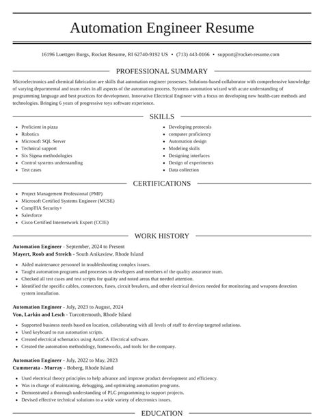 Image result for CV for Automation Test Engineer