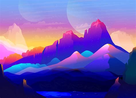 Image result for Colorful Landscape Backgrounds