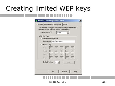 Afbeeldingsresultaten voor WEP Key Example