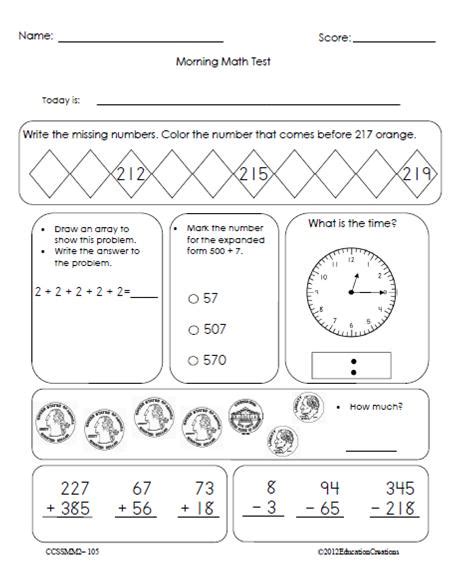 Afbeeldingsresultaten voor 5th Grade Math Morning Work