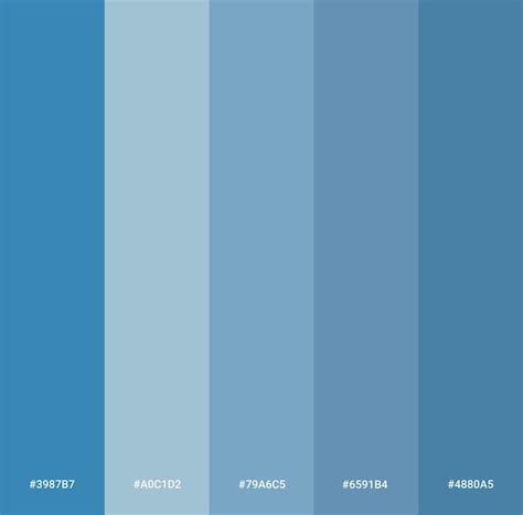 Image result for Blue Color Palette Web Design