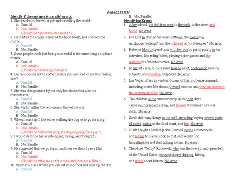 Image result for Parallel or Not Parallel Sentences