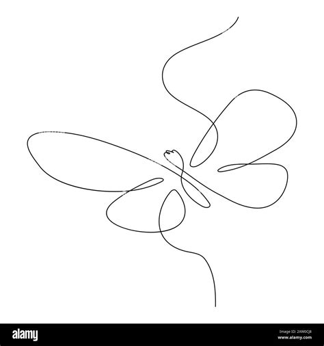 Image result for Single Line Butterfly Drawing