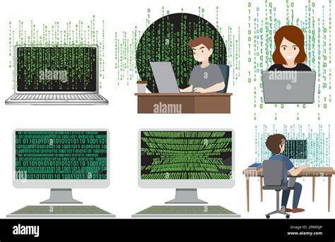 Image result for Computer Codes Drawing