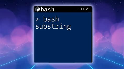 Bash Substring に対する画像結果