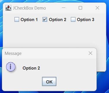 Image result for Java Checkbox Output