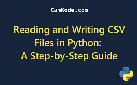 How to Open and Use CSV File with Python에 대한 이미지 결과
