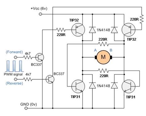 Image result for H Bridge and Arduino Circuit