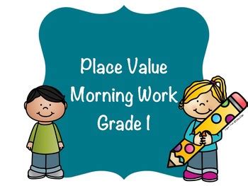 Comparing Numbers with Place Value Morning Work に対する画像結果