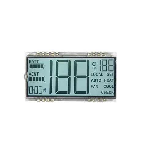 Toradh íomhá ar Tiny LCD Numeric Display