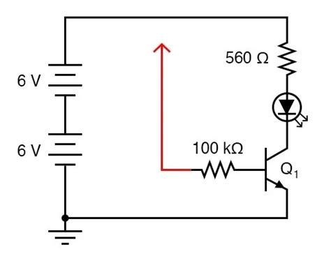 Image result for Basic Transistor Switch Circuit