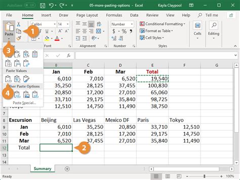 Toradh íomhá ar How to Paste Values in Excel