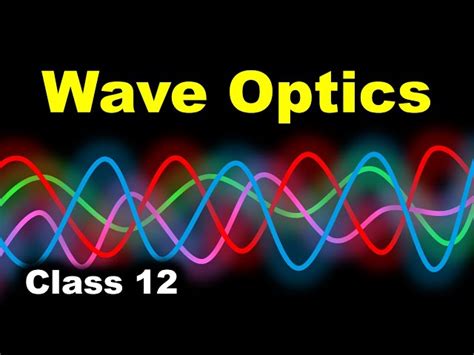 Wave Optics 7 Class 12 Physics Wallah に対する画像結果