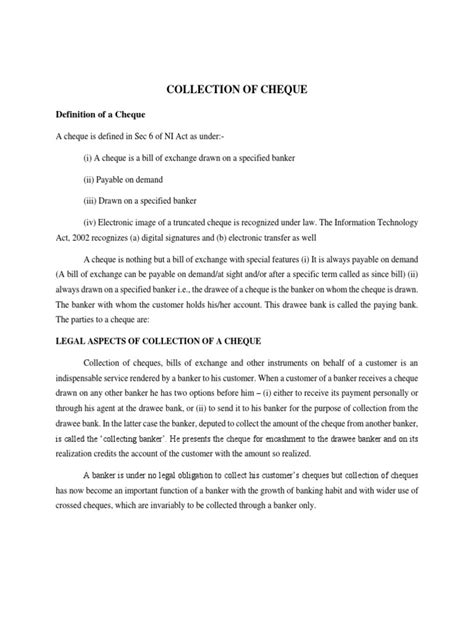 Image result for Cheque Collection Form