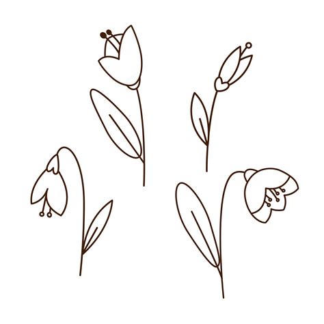Image result for Spring Simple Line Drawing