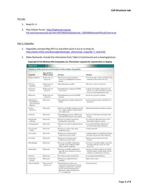 Image result for Lab 10 Cell Structure