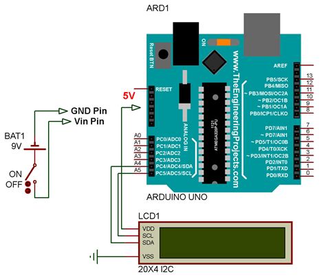 Test LCD I2C 20X4 Arduino に対する画像結果