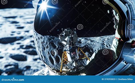 Image result for Moon Landing Helmet Reflection Astronaut