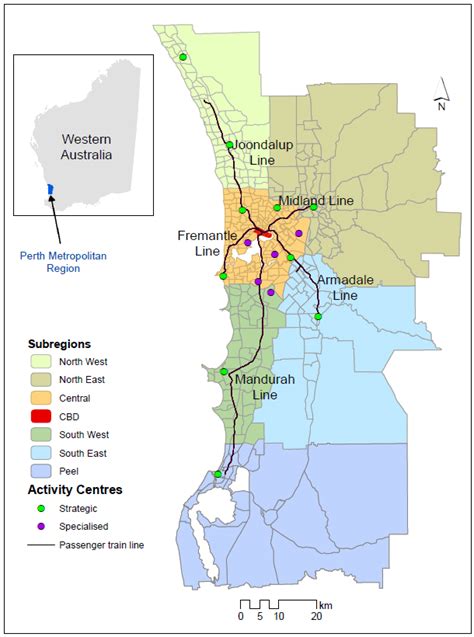 Perth Metropolitan Area Map に対する画像結果