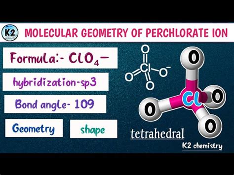 Toradh íomhá ar Clo4 Molecular Shape