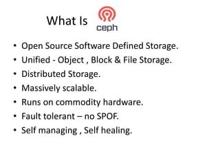 Toradh íomhá ar Ceph Storage Intgrate OpenStack