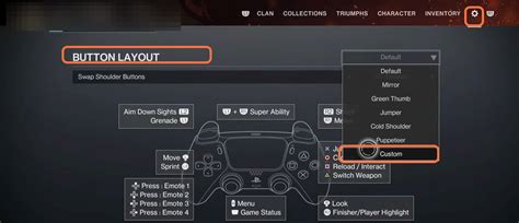 Image result for Destiny 2 Button Layout