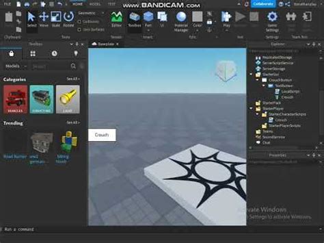 Toradh íomhá ar Roblox Studio How to Make a Crouch System with Anims R6