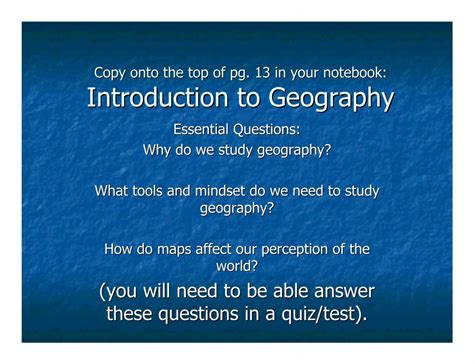 Image result for Introduction of Geography Course