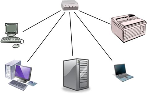 Toradh íomhá ar Computer Networking Clip Art