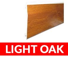 Image result for Light Oak PVC Cladding