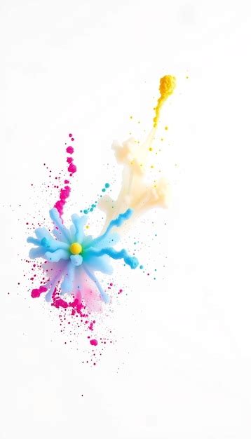 Toradh íomhá ar Colorful Abstract Paint Splash