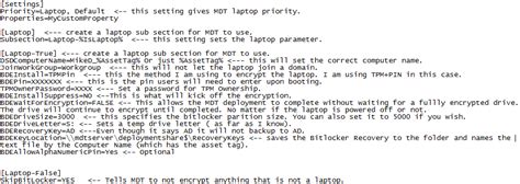 Image result for MDT Wizard BitLocker